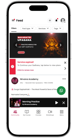 Nirvana App Preview