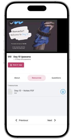 Nirvana App Preview